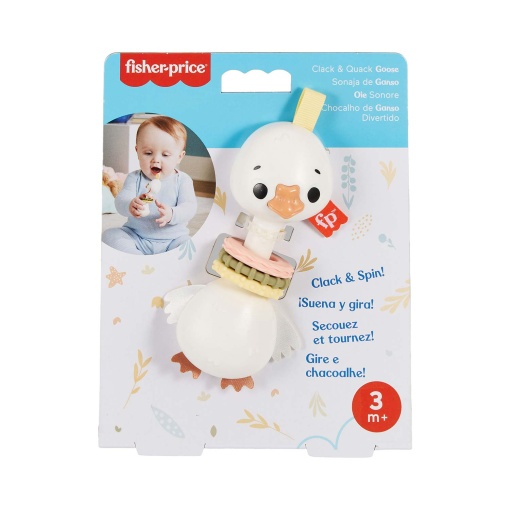 Chocalho sensorial ganso FISHER-PRICE Mattel HRB22/HRB19