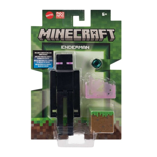 MINECRAFT figura Enderman 11cm Mattel GTP08/JCN37