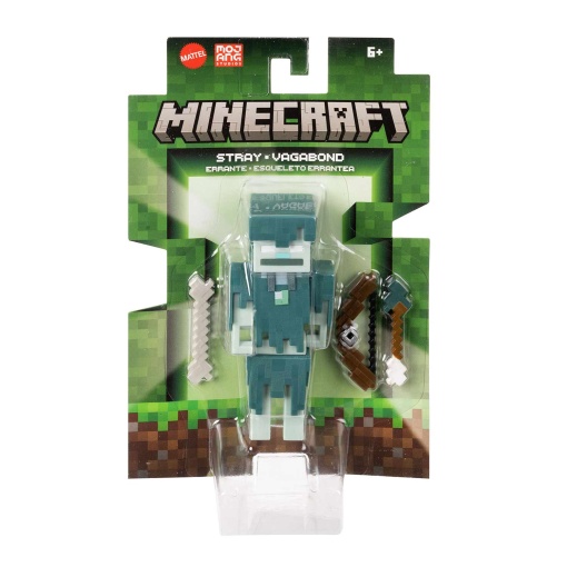 MINECRAFT figura esqueleto glacial 11cm Mattel GTP08/JCN43
