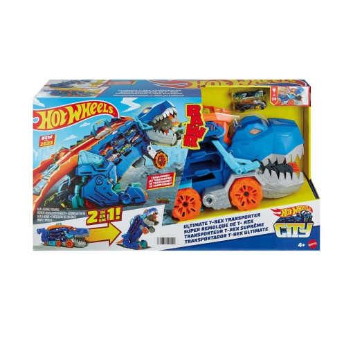 HOT WHEELS City transportador supremo T-Rex MATTEL HNG50
