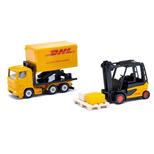 Conjunto DHL miniatura SIKU