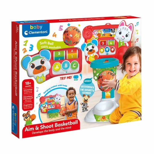 Basquetebol divertido CLEMENTONI Baby