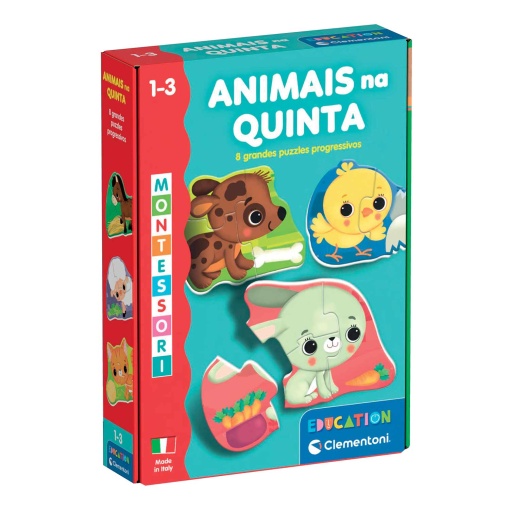 Montessori - animais na quinta CLEMENTONI Education