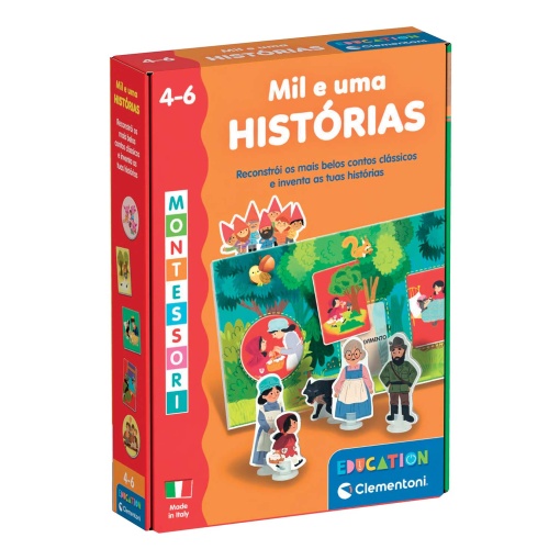 Montessori - mil e uma histórias CLEMENTONI Education