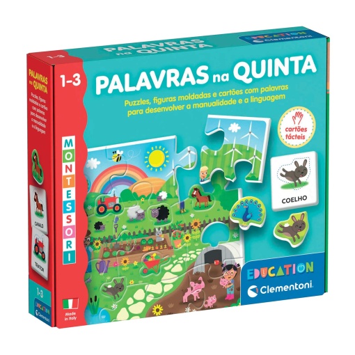 Montessori - palavras na quinta CLEMENTONI Education