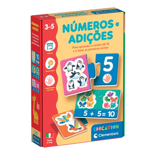 Números e adições CLEMENTONI Education