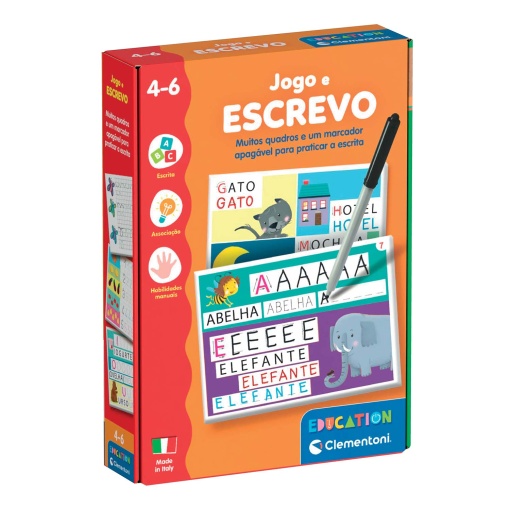 Jogo e escrevo CLEMENTONI Education
