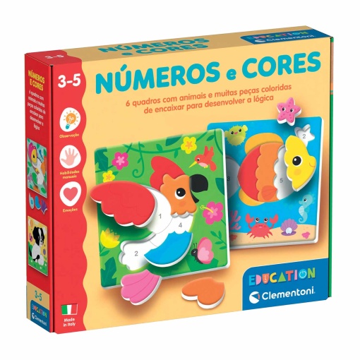 Números e cores CLEMENTONI Education