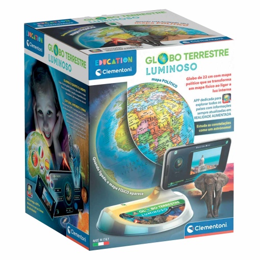 Globo terrestre luminoso CLEMENTONI Education