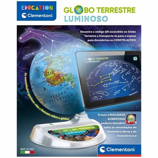 Globo terrestre luminoso CLEMENTONI Education