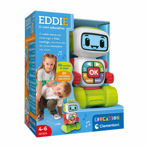 Eddie, o robot interactivo CLEMENTONI Education