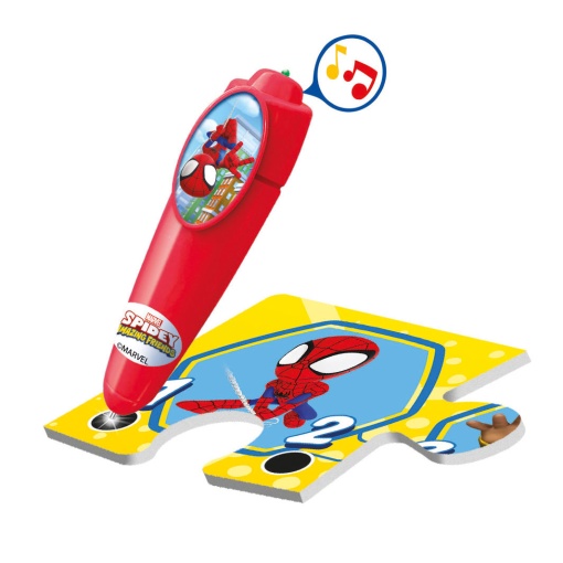 Tapete puzzle + jogo interactivo Spidey and His Amazing Friends CLEMENTONI Disney Junior