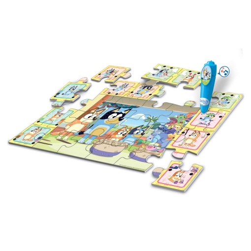 Tapete puzzle + jogo interactivo Bluey CLEMENTONI