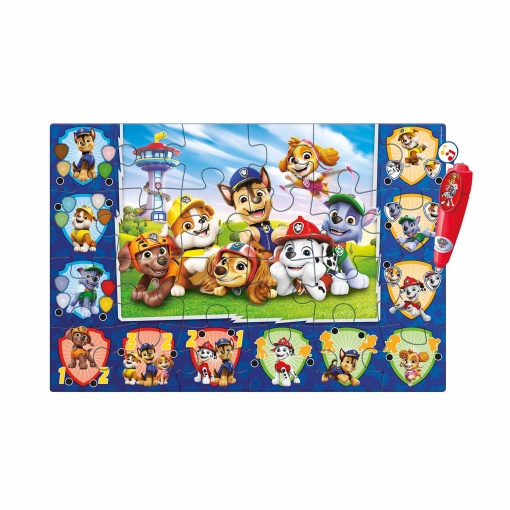 Tapete puzzle + jogo interactivo Patrulha Pata CLEMENTONI