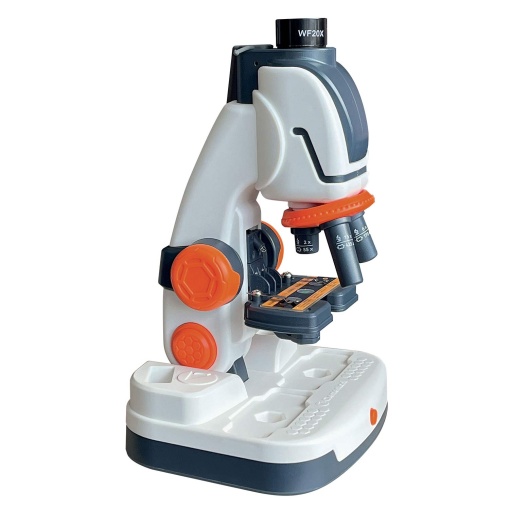 Microscópio smart com inteligência artificial CLEMENTONI Ciência & Jogo