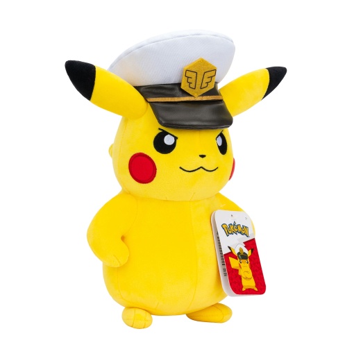 Pokémon peluche capitão Pikachu 21cm