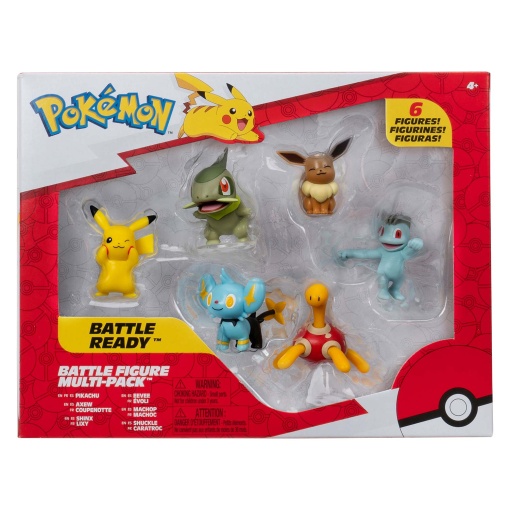 Pokémon multipack 6 figuras sortido