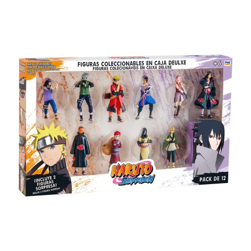 Naruto pack 5 figuras deluxe BIZAK