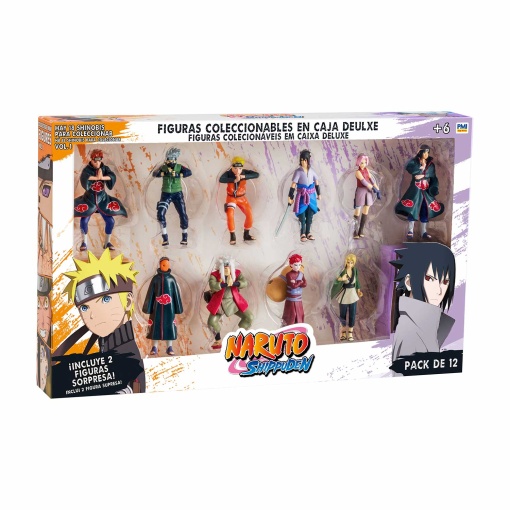 Naruto pack 5 figuras deluxe BIZAK