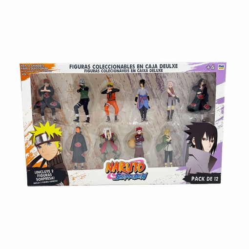 Naruto pack 5 figuras deluxe BIZAK
