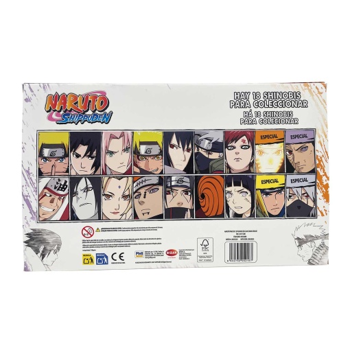 Naruto pack 5 figuras deluxe BIZAK