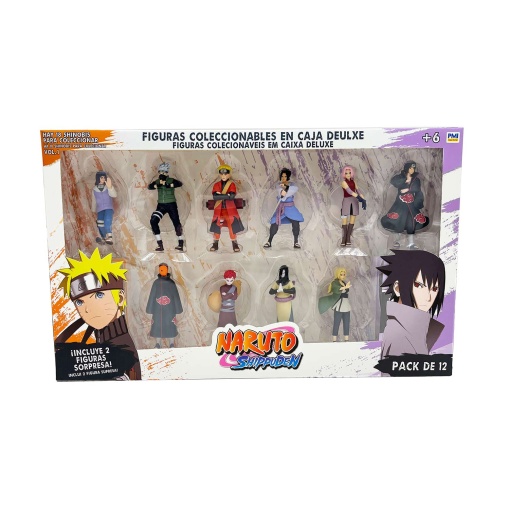 Naruto pack 5 figuras deluxe BIZAK