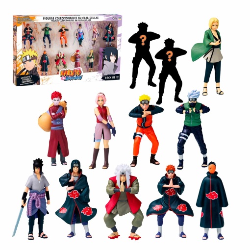Naruto pack 5 figuras deluxe BIZAK