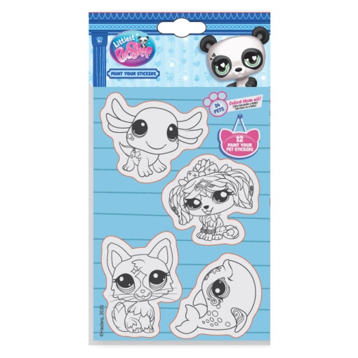 LITTLEST PET SHOP pinta os teus stickers