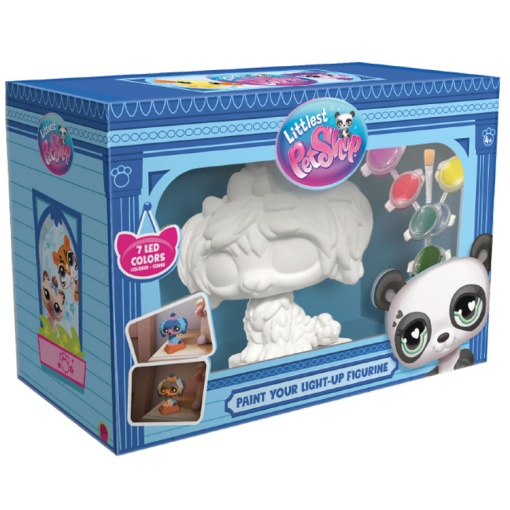 LITTLEST PET SHOP pinta a tua estatueta luminosa
