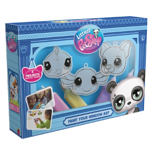 LITTLEST PET SHOP pinta a tua arte de janelas