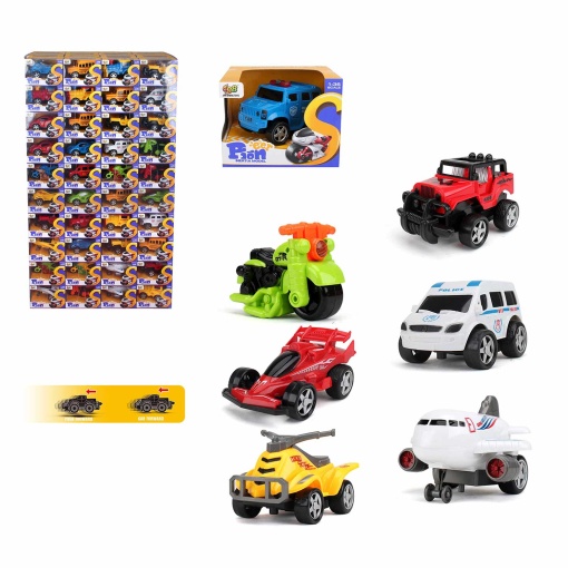 Carro de polícia de fricção