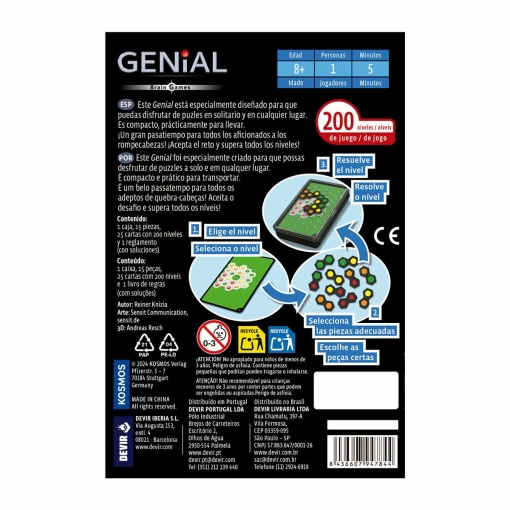 Genial brain game DEVIR
