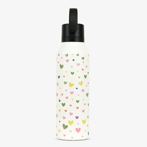 Garrafa térmica RUNBOTT MII CONFETI 600ml corações