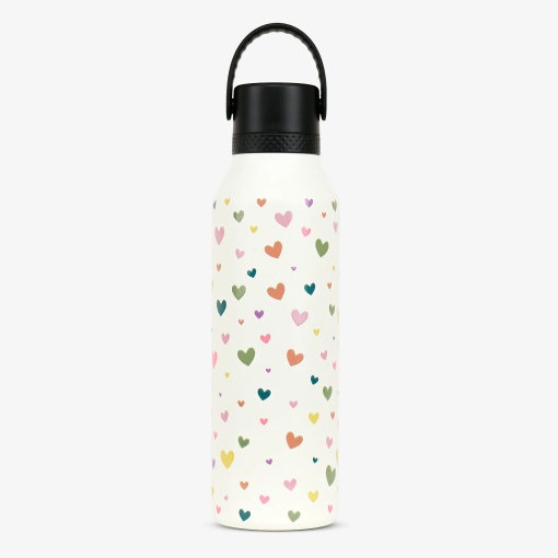 Garrafa térmica RUNBOTT MII CONFETI 600ml corações