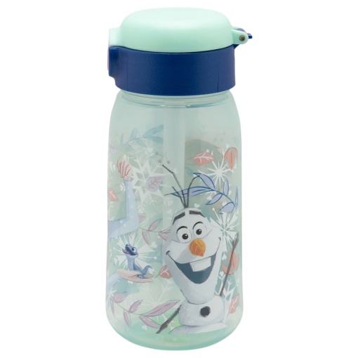 Garrafa active com palhinha Disney Frozen Snowy Tale 510ml