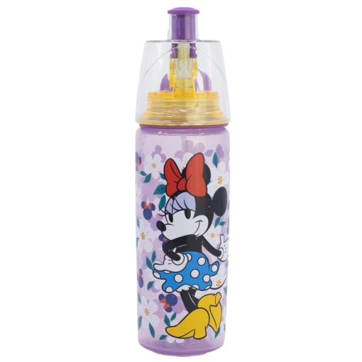 Garrafa com bico e spray Disney Minnie Sunshine 575ml
