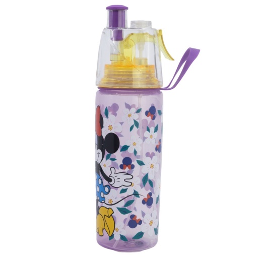 Garrafa com bico e spray Disney Minnie Sunshine 575ml