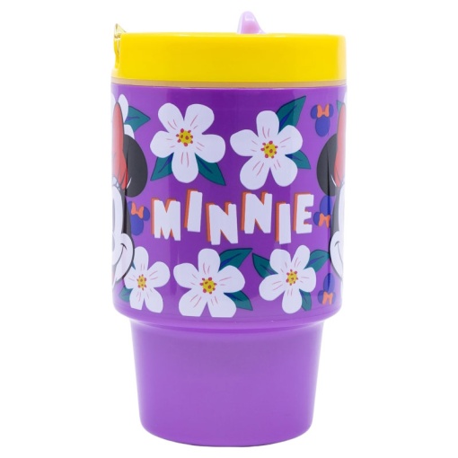 Copo cool com tampa e bico retráctil Disney Minnie Sunshine 530ml