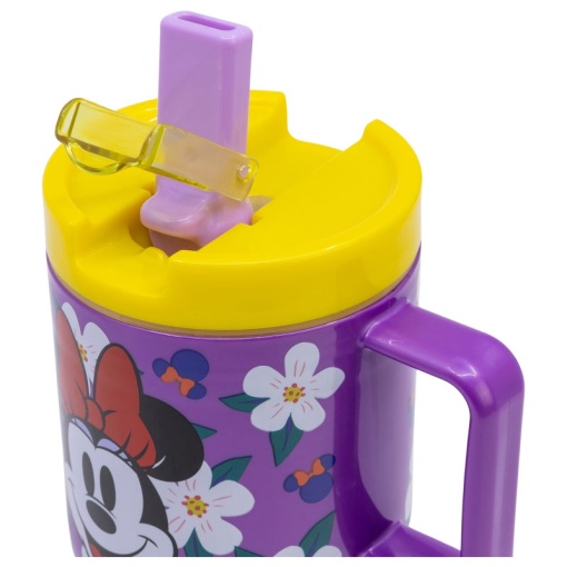 Copo cool com tampa e bico retráctil Disney Minnie Sunshine 530ml