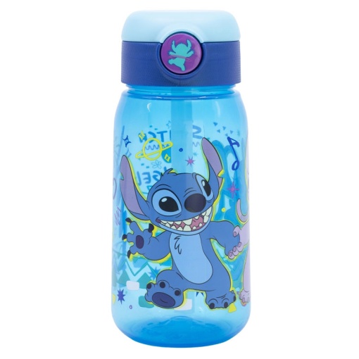 Garrafa active com palhinha Disney Stitch DRAWING 510ml