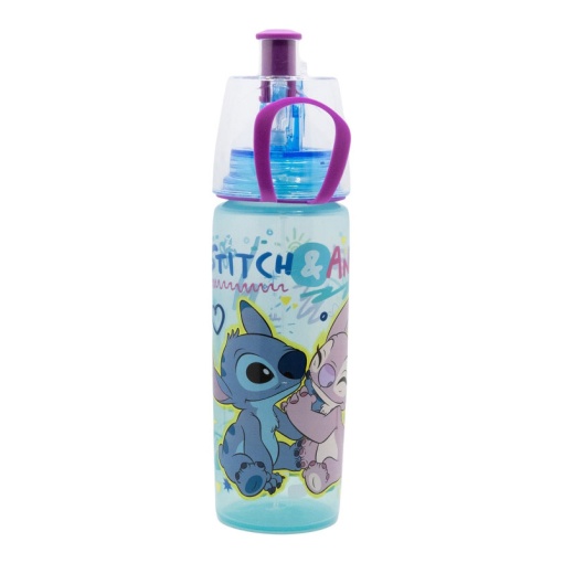 Garrafa com bico e spray Disney Stitch DRAWING 575ml