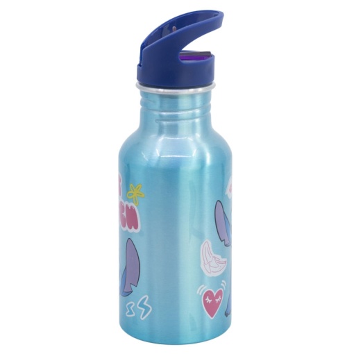 Garrafa nevada de alumínio com bico Disney Stitch DRAWING 545ml