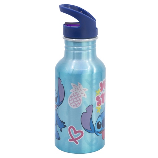 Garrafa nevada de alumínio com bico Disney Stitch DRAWING 545ml