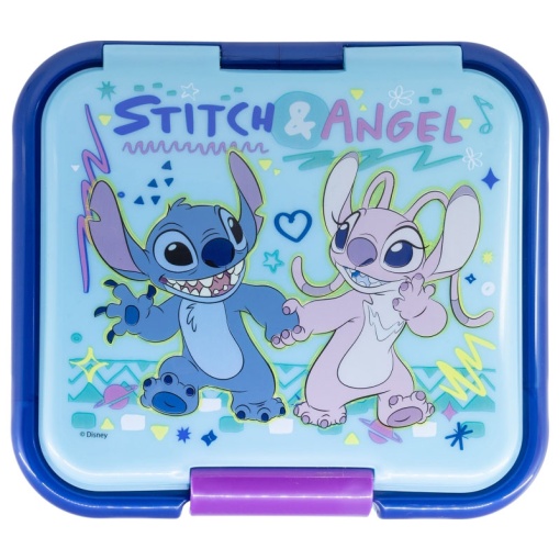 Caixa de lanche múltipla suprema Disney Stitch DRAWING