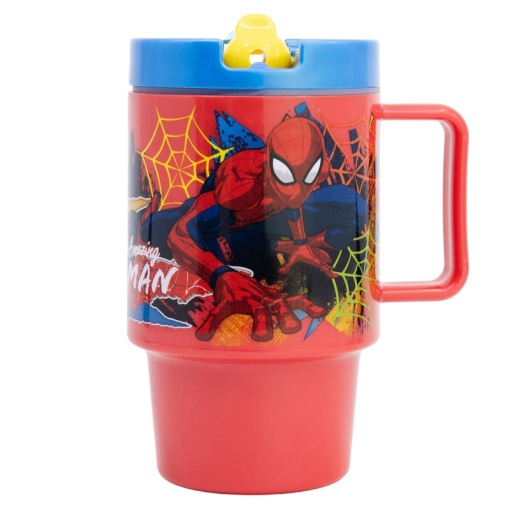 Copo cool com tampa e bico retráctil Marvel Spider-Man MOVING TARGET 530ml