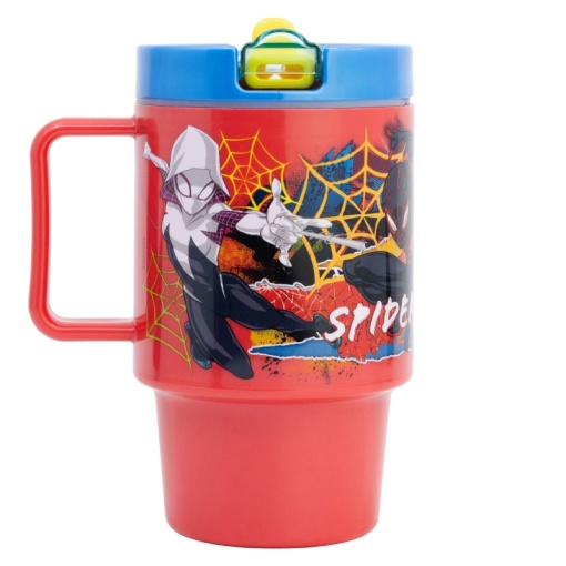 Copo cool com tampa e bico retráctil Marvel Spider-Man MOVING TARGET 530ml