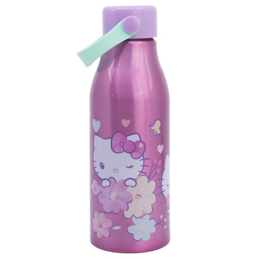 Garrafa de alumínio flexi handle Hello Kitty 760ml