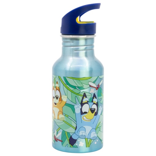 Garrafa nevada de alumínio com bico Bluey 545ml