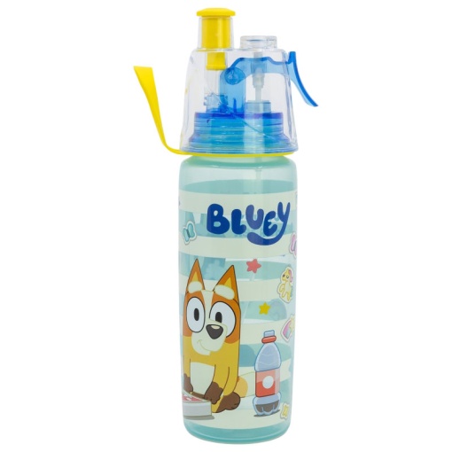 Garrafa com bico e spray Bluey 575ml