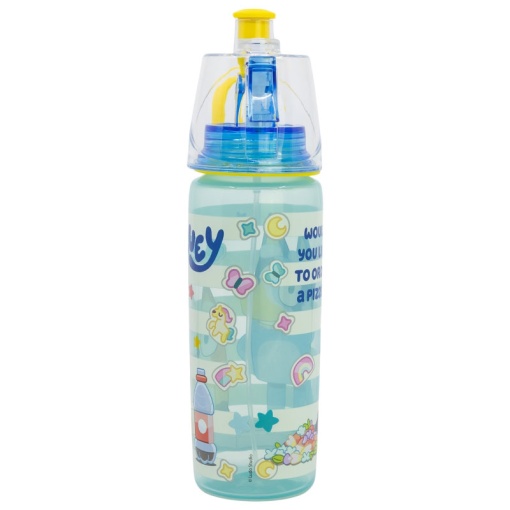 Garrafa com bico e spray Bluey 575ml